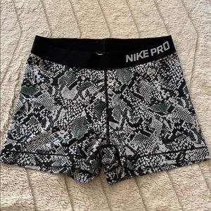 NIKE PRO spandex shorts
